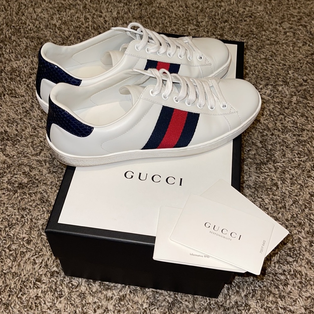 Authentic Gucci Ace Sneakers